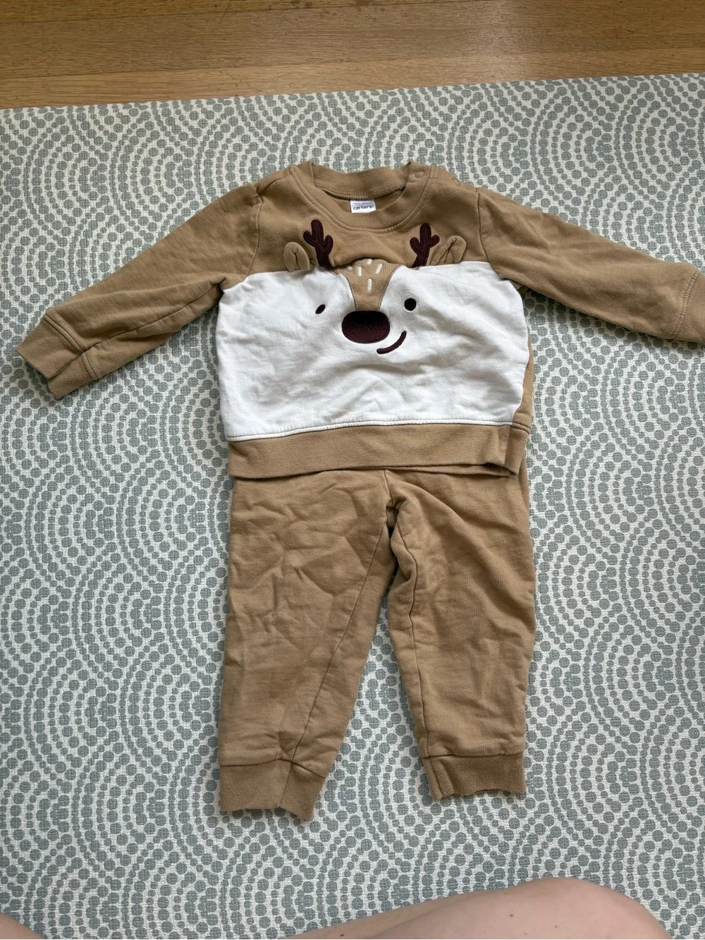 Carter’s Reindeer Sweatsuit